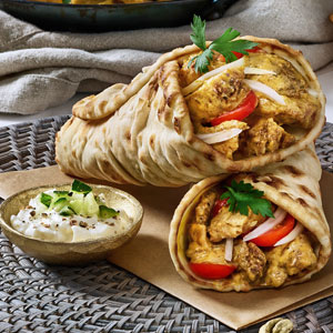 Chicken Tikka Wraps