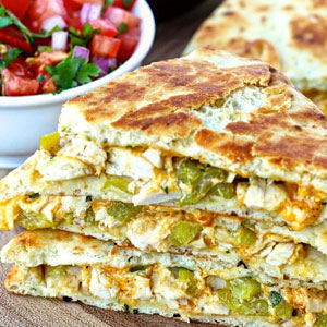 Naan-Chicken-Quesadilla